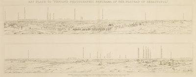 Panorama over plateauet i Sebastopol af Day and Son
