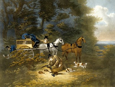 Skydning, plade 4, graveret af R.G. Reeve af Dean Snr. (after) Wolstenholme