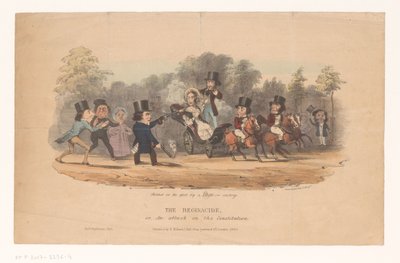 Aanslag op koningin Victoria, 1840 Reginacidet, eller et angreb på forfatningen (titel på objekt) af Dean and Munday
