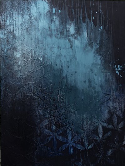 Deep Blue Bloom af Deb Chaney