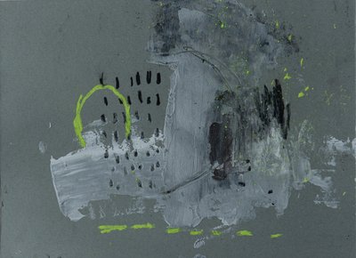 Urban Grey Neon – Abstrakt af Deb Chaney