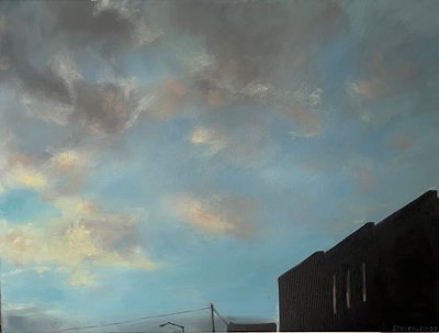 Twilight Windows, 2008 (maleri) af Deborah Stevenson