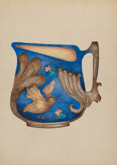Majolica kande af Della Button