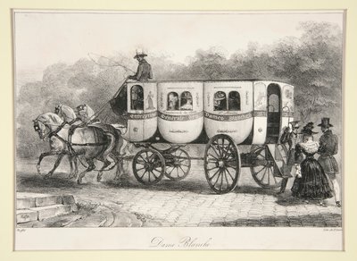 Hvid Dame af Denis-Auguste-Marie Raffet
