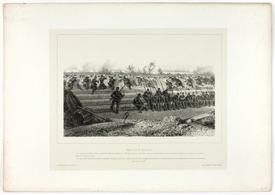 Let infanteri baghold, fra Memories of Italy: Rome Expedition af Denis Auguste Marie Raffet