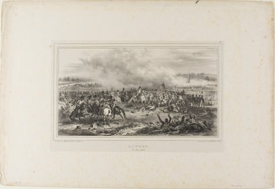 Lutzen, 2. Maj 1813 af Denis-Auguste-Marie Raffet