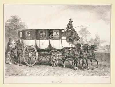 Omnibus af Denis Auguste Marie Raffet