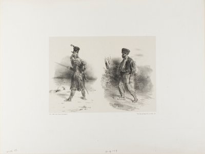 Ark med Stumpet Skitse af Denis Auguste Marie Raffet