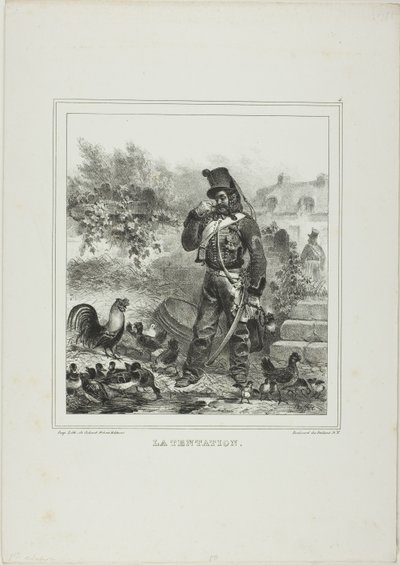 Fristelse af Denis Auguste Marie Raffet