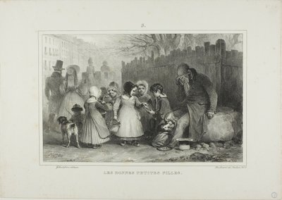 De gode små piger af Denis Auguste Marie Raffet