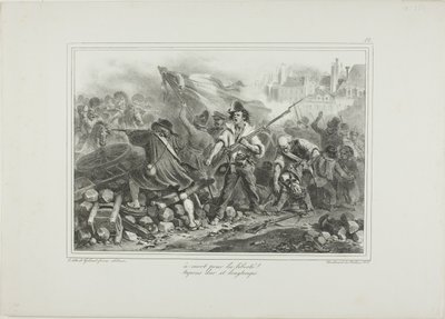 Til døden for friheden! af Denis Auguste Marie Raffet