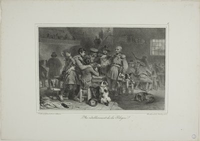 For genoprettelsen af Polen! af Denis Auguste Marie Raffet