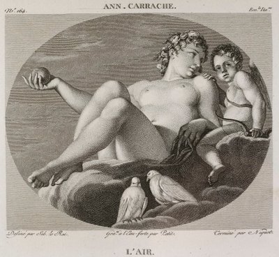 Denis-Sébastien Leroy, Petit og Niquet - Luften, efter Annibale Carrache - 1802-1815 af Denis Sebastien Leroy