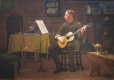 En boheme af Dennis Miller Bunker, 1885 af Dennis Miller Bunker