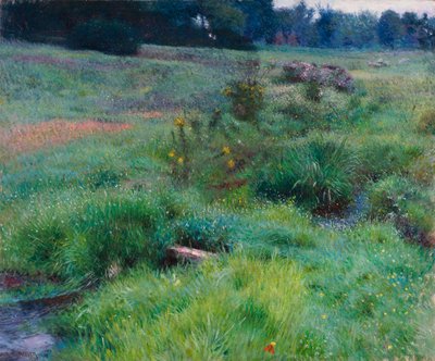 The Brook i Medfield af Dennis Miller Bunker
