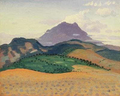 Tour Madeloc i Pyrenæerne, ca. 1913 af Derwent Lees