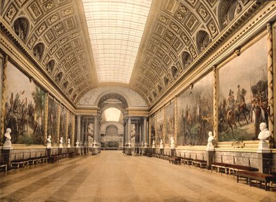 Gallery of Battles, Versailles, ca. 1890-1900 (fotokrom) af Detroit Publishing Co.