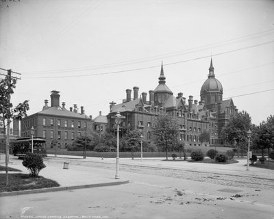 Johns Hopkins Hospital, Baltimore, Md., ca. 1903 af Detroit Publishing Co.