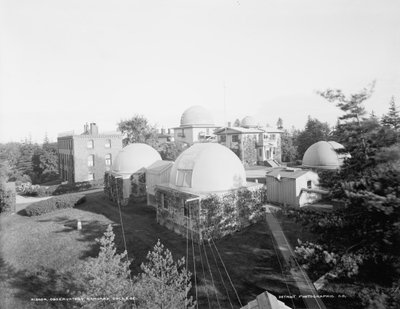 Observatory, Harvard College, ca. 1900 (s/h-foto) af Detroit Publishing Co.
