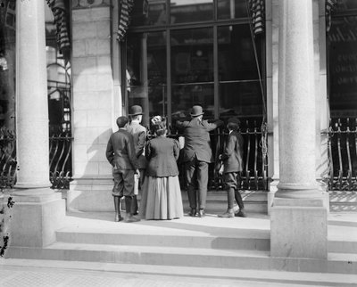 Se Herald-presserne, Herald Building, New York, N.Y., ca. 1900-10 af Detroit Publishing Co.