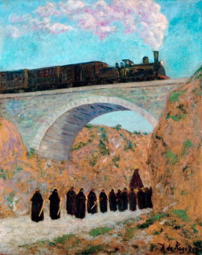 Langfredag i Castilien, 1904 af Diario or Dario de Regoyos y Valdes