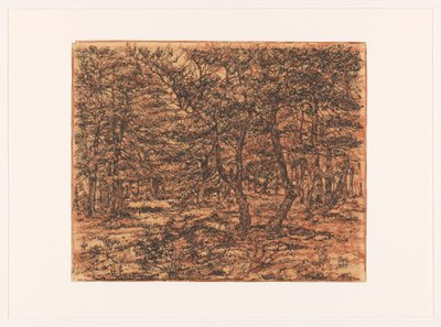 skovlandskab af Dick Ket (signed by artist)