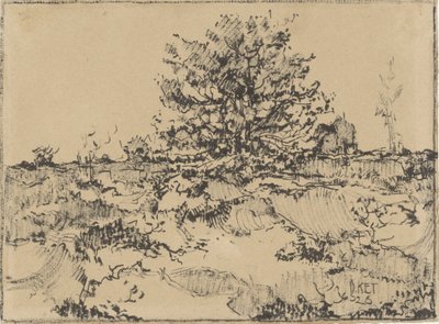 Hede ved Ede af Dick Ket (signed by artist)