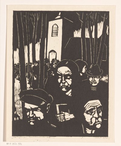 kirkegængere af Dick Ket (signed by artist)