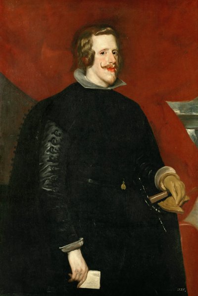 Barok: Portræt af Filip IV af Spanien par Velazquez, Diego (1599-1660) af Diego Velázquez