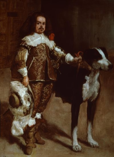 Portræt af en dværg af Philip IV. af Diego Velázquez