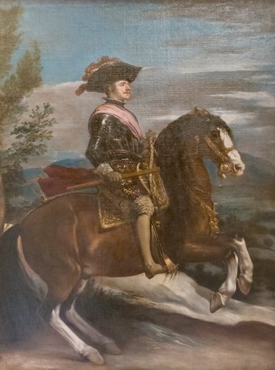 Rytterportræt af Philip IV af Diego Velázquez