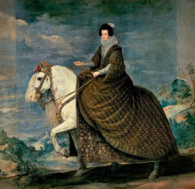 Isabella von Bourbon af Diego Velázquez