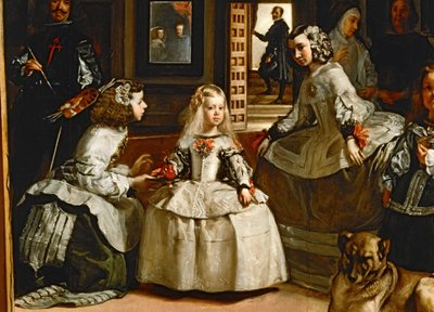 Las Meninas ... (maleri på lærred) af Diego Rodriguez de Silva y Velazquez