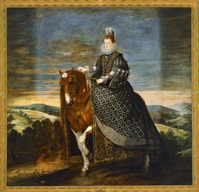 Margarete af Østrig af Diego Rodriguez de Silva y Velazquez