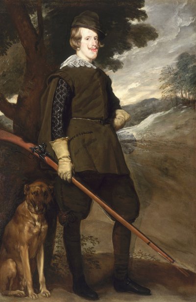 Filip IV (1605-65) konge af Spanien af Diego Velázquez