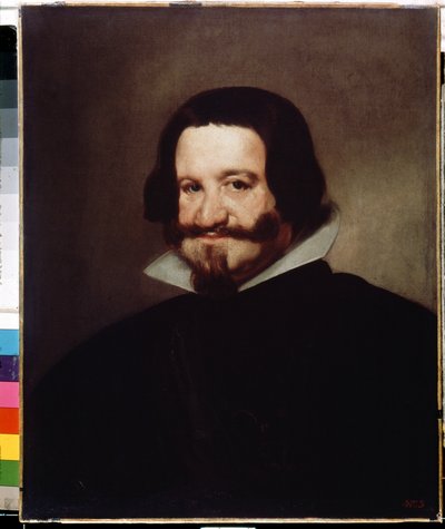 Portræt af grev hertug af Olivares. Gaspar de Guzman y Pimentel, greve af Olivares og hertug af Sanlucar la Mayor (1587-1645), spansk minister og kongelig favorit. Maleri af Diego Velazquez (1599-1660). Olie på lærred, 6 af Diego Velázquez