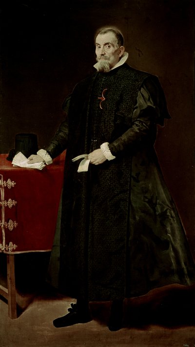 Portræt af Don Diego de Corral Arellano, ca. 1631 (olie på lærred) af Diego Rodriguez de Silva y Velazquez