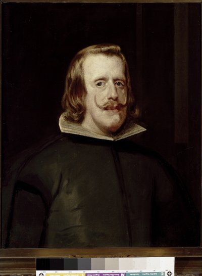 Portræt af Filippo IV af Spanien af Diego Rodriguez de Silva y Velazquez