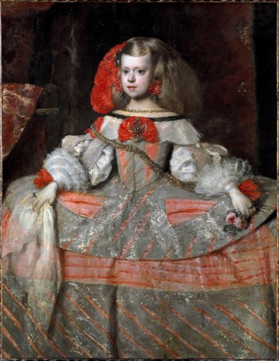 Portræt af Infanta Margarita Teresa af Østrig af Diego Velázquez
