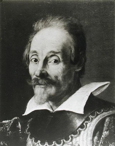 Portræt af markis Ambrogio Spinola (1569-1630) (detaljer) (se også 168358) af Diego Velázquez