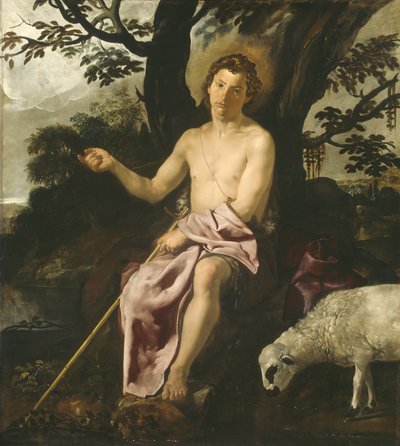Sankt Johannes Døberen i ørkenen, ca. 1622 af Diego Velázquez