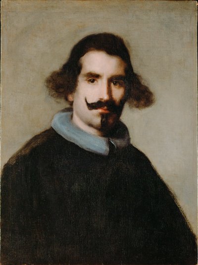 Selvportræt (maleri på lærred) af Diego Rodriguez de Silva y Velazquez