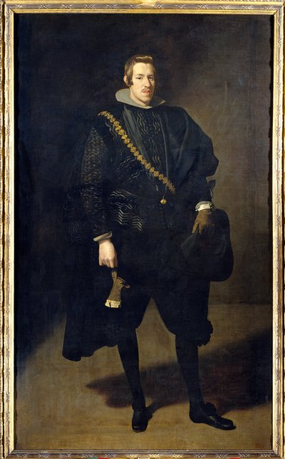 Spædbarnet Don Carlos Portræt af Don Carlos (1607-1632), bror til kong Philip IV. Detalje. Maleri af Diego Rodriguez de Silva y Velazquez dit Diego Velasquez (1599-1660) af Diego Velázquez