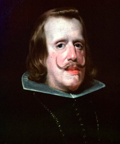 Maleri af kong Filip IV af Spanien, 1500-tallet. af Diego Velasquez