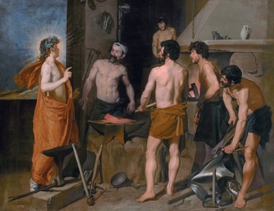 Apollo i Vulcans smedje af Diego Velázquez
