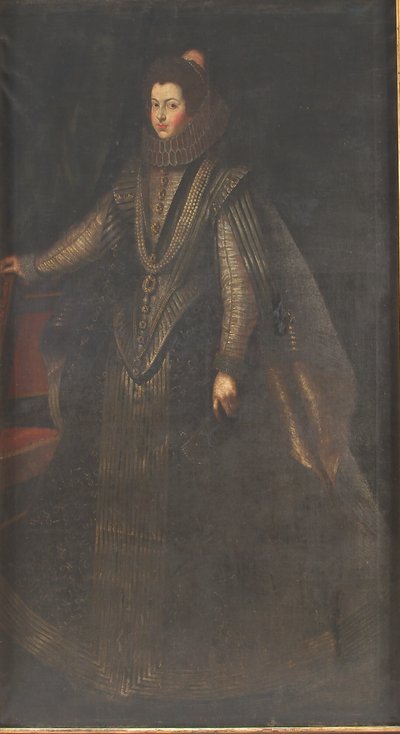 Isabella af Bourbon af Diego Velázquez