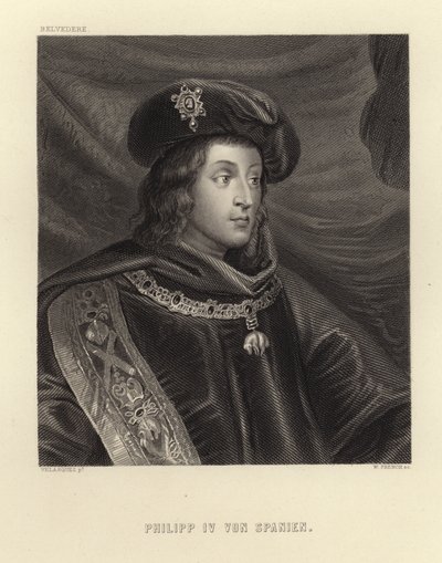 Filip IV af Spanien af Diego Velázquez