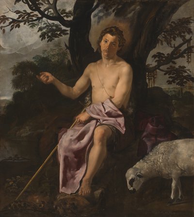Johannes Døberen i ørkenen af Diego Velázquez
