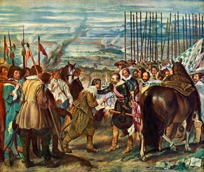 Overgivelse af Breda Spydene, 1634-1635. af Diego Velázquez