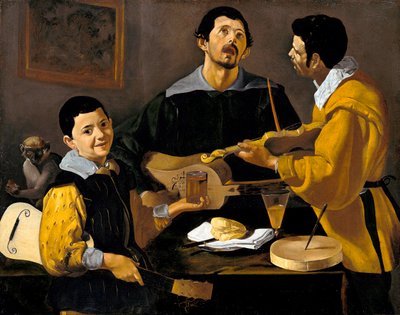De tre musikere, ca 1616 af Diego Velázquez